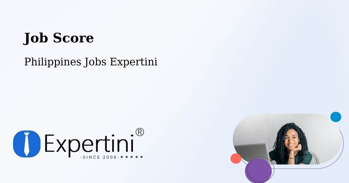 Job Score & Job Description Score Tool – Lingayen - Philippines Jobs Expertini