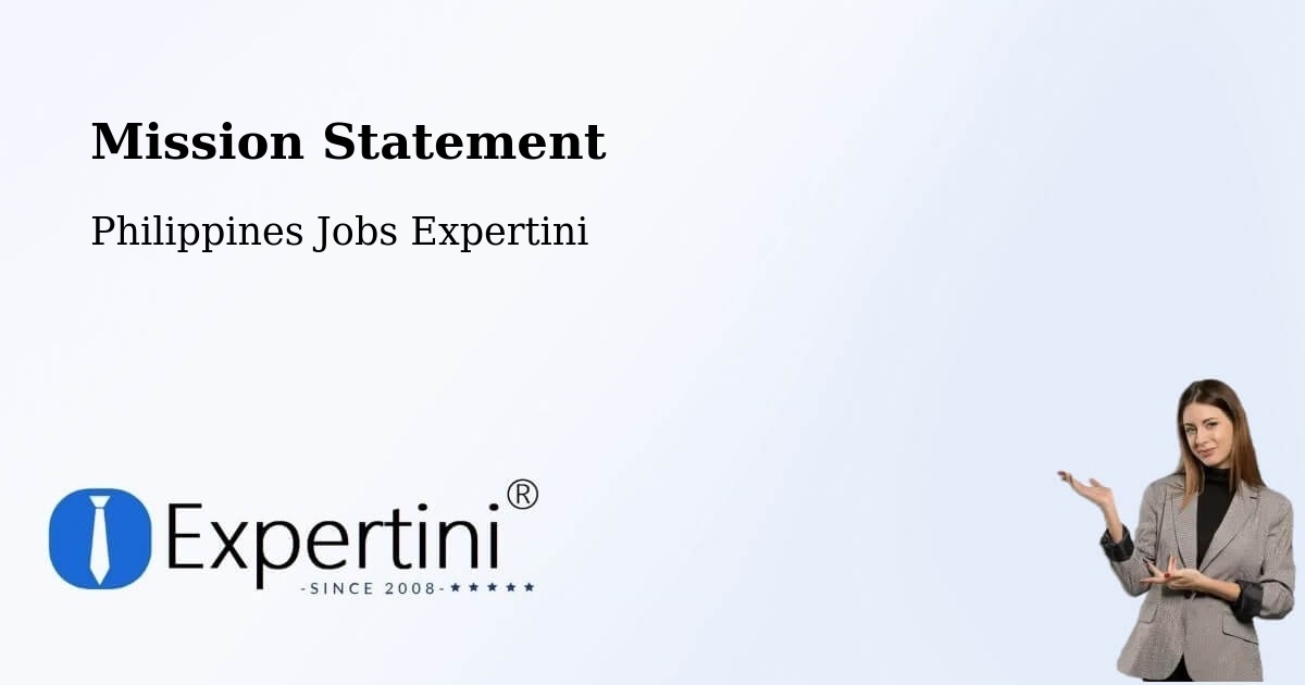 Corporate Mission – Lingayen - Philippines Jobs Expertini